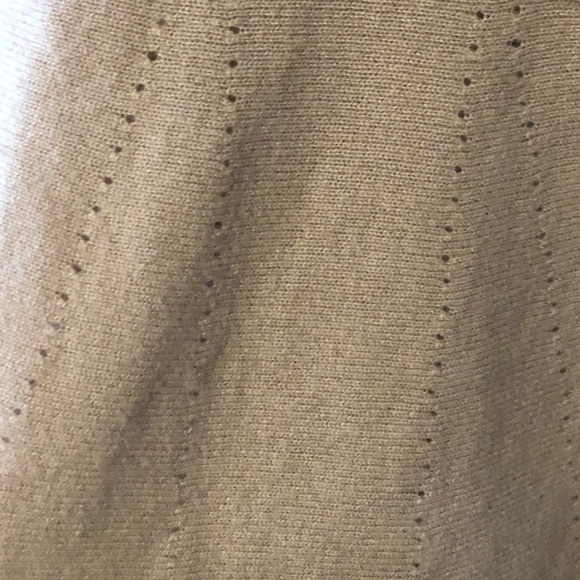 Anthropologie Moth 100% Cashmere Cowl Neck Top - Picture 6 of 9